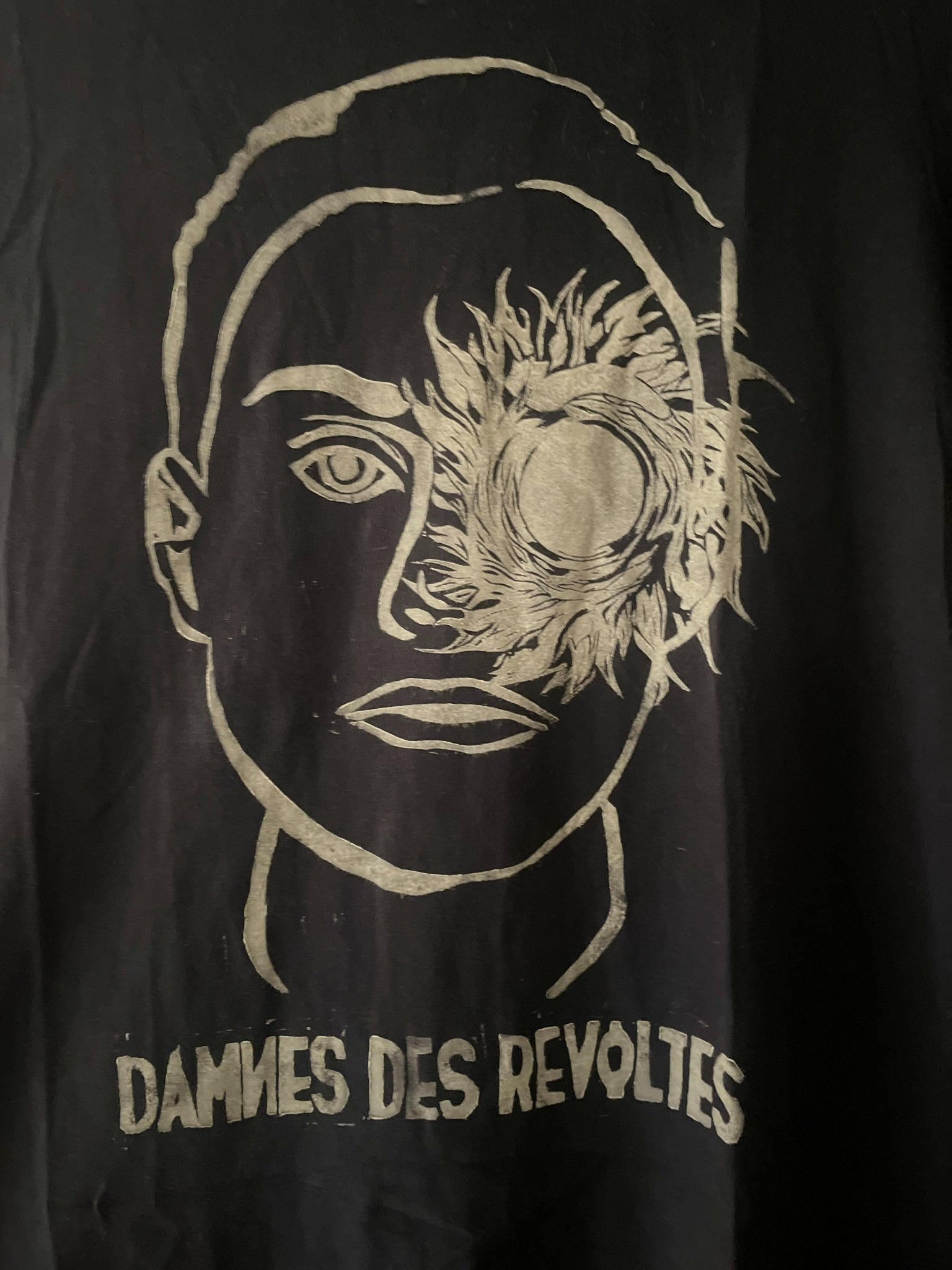Détail du motif Damnés des révoltes