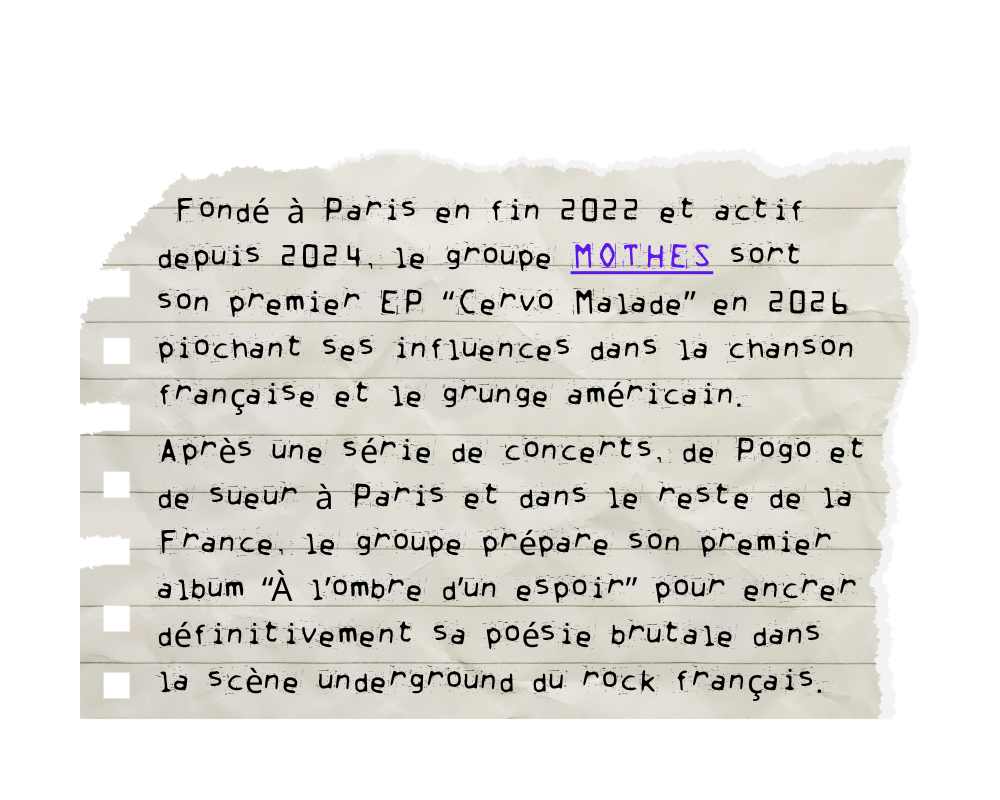 Présentation du groupe MOTHES