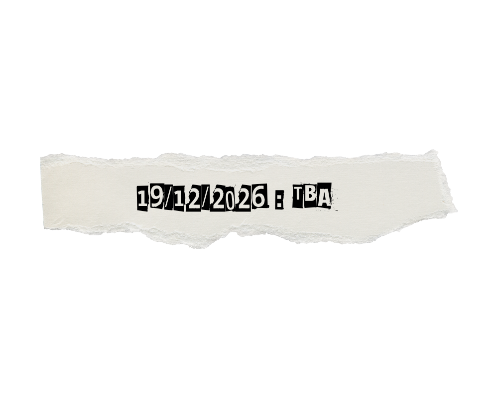 19 décembre 2026 - TBA